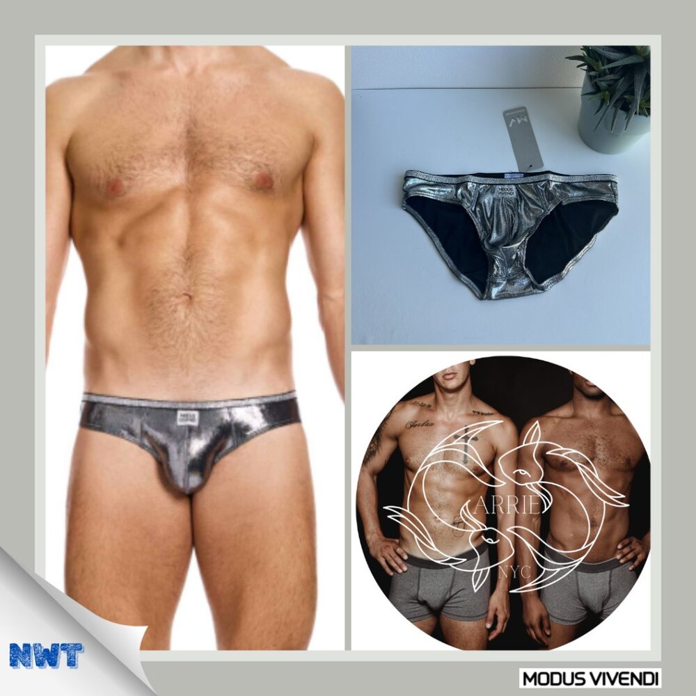 Modus Vivendi - Metal Classic Brief - Silver (L)